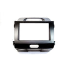 Kia Sportage (2010-2015) Double DIN car audio stereo fascia adapter (DARK GREY) 50-884