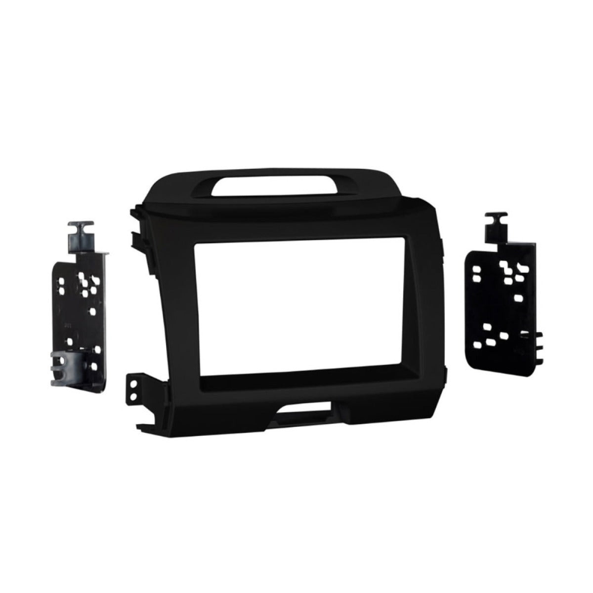 Kia Sportage (2010-2015) Double DIN car audio stereo fascia adapter (DARK GREY) 50-884