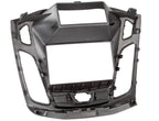 Ford Focus Mk3 (C346) (2011-2015) Double DIN car audio fascia adapter panel (MATT BLACK) 50-893