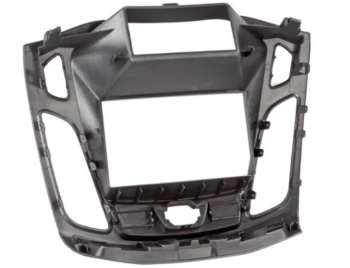 Ford Focus Mk3 (C346) (2011-2015) Double DIN car audio fascia adapter panel (MATT BLACK) 50-893