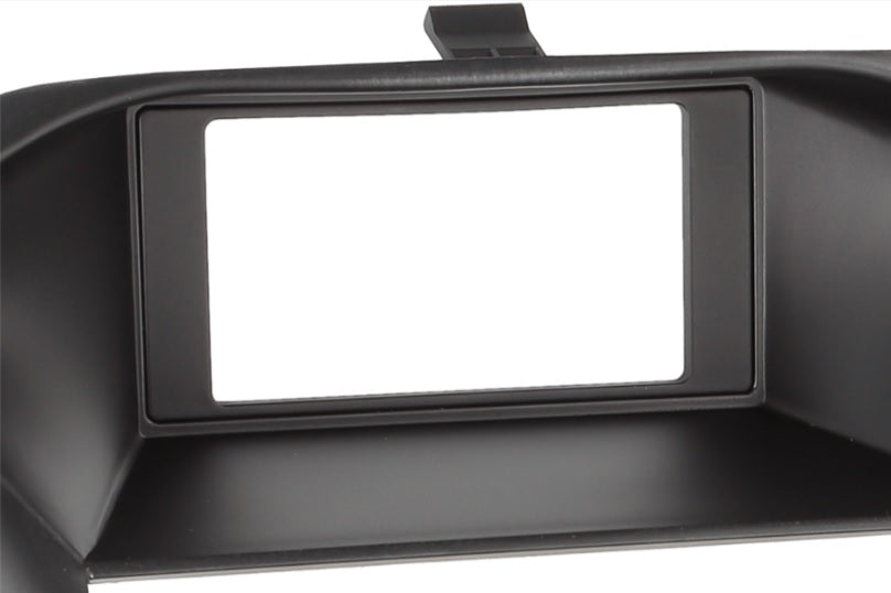 Ford Focus Mk3 (C346) (2011-2015) Double DIN car audio fascia adapter panel (MATT BLACK) 50-893