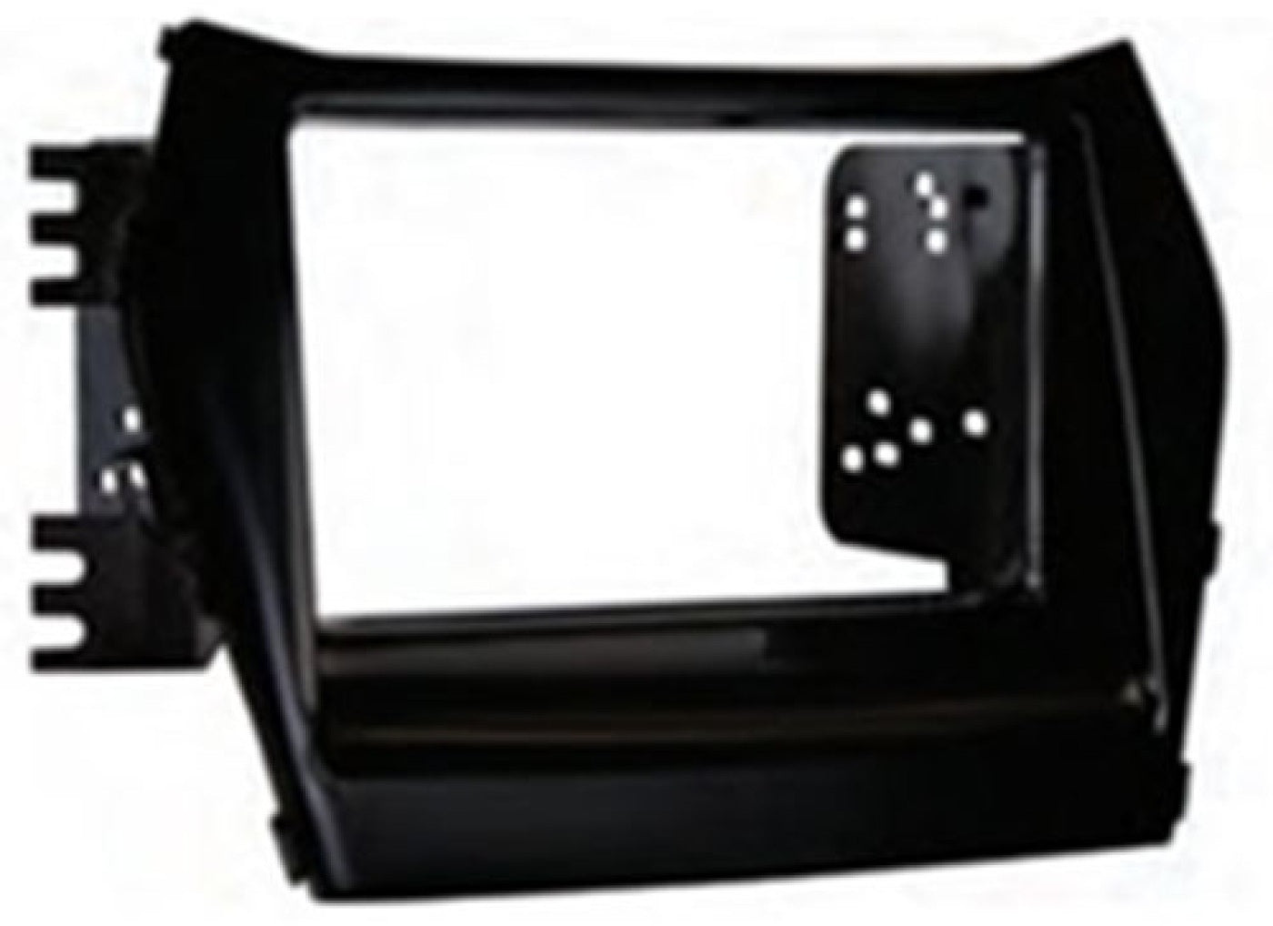 Hyundai Santa Fe (2013-2019) Double DIN car radio fascia adapter panel (MATT BLACK) 50-918