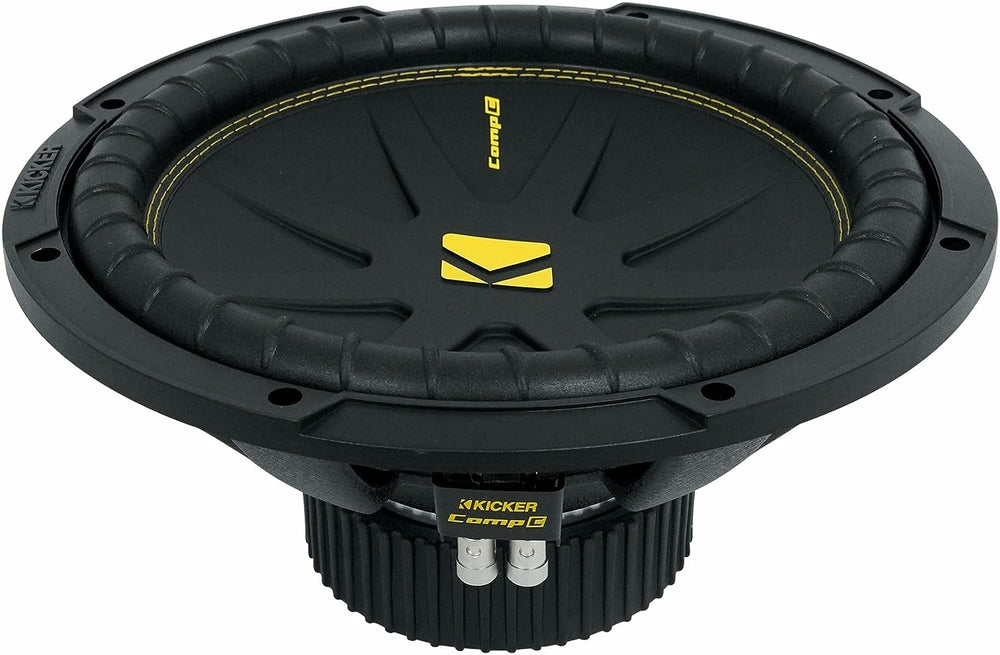Kicker 50CWCS104 CompC Series 10" 500w subwoofer with 4-ohm voice coils