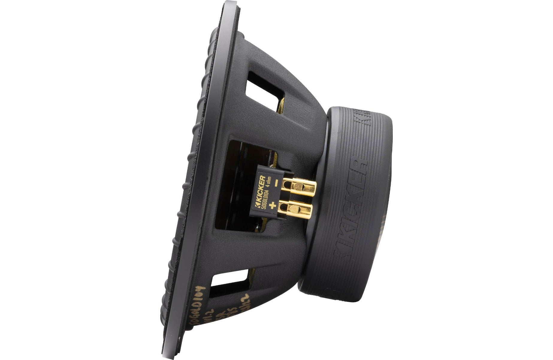 Kicker 50GOLD104 Comp Gold Series 800W 10" dual 4-ohm voice coil component subwoofer