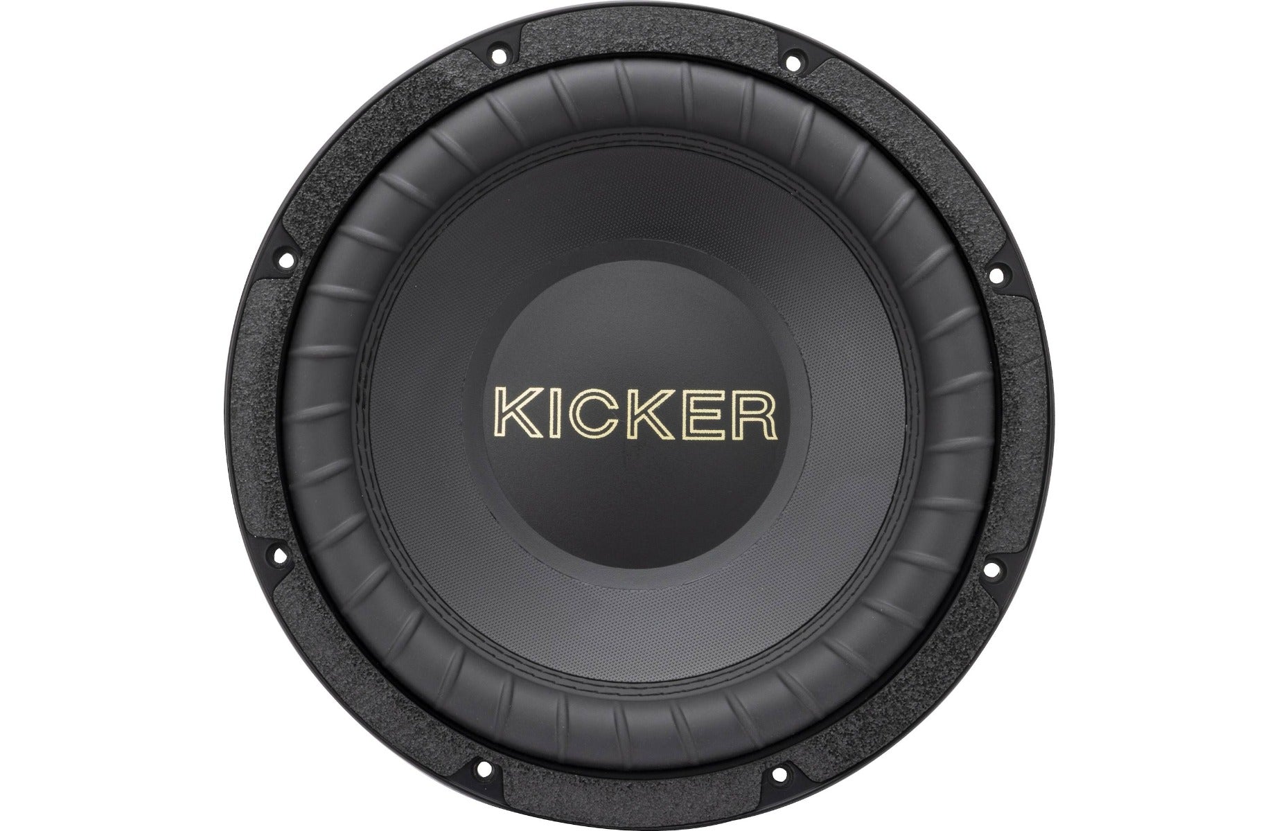 Kicker 50GOLD104 Comp Gold Series 800W 10" dual 4-ohm voice coil component subwoofer