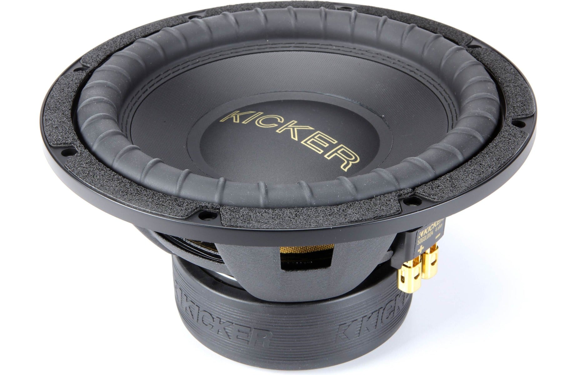 Kicker 50GOLD154 Comp Gold Series 1600W 15" dual 4-ohm voice coil component subwoofer