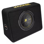 Kicker 50TCWC102 10” CompC Series 10" Solo-Baric Subwoofer in Thin Profile Enclosure 500w
