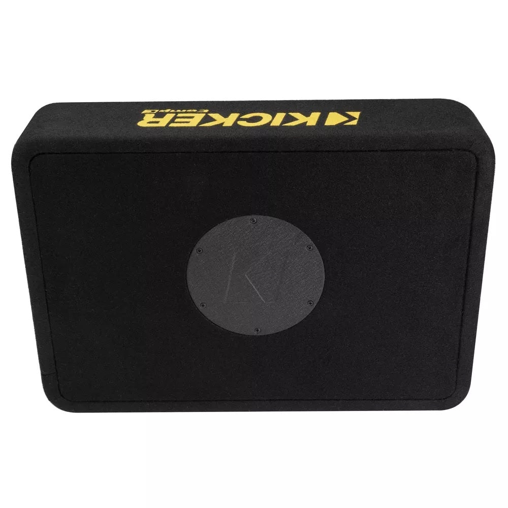 Kicker 50TCWC102 10” CompC Series 10" Solo-Baric Subwoofer in Thin Profile Enclosure 500w