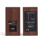 Elipson HORUS6BT/WG 6B Active BT Bookshelf Speakers - Walnut