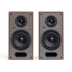 Elipson HORUS6BT/WG 6B Active BT Bookshelf Speakers - Light wood Beige