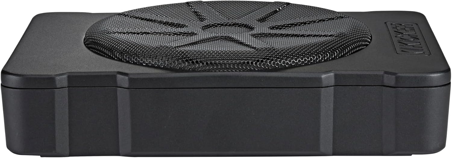 Kicker 51HS10 HideAway 10 inch Subwoofer with Enclosure and Integrated Amplifier