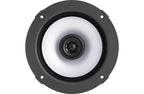 Kicker 51KM614FL 6.5" marine 2-way speakers with RGB LEDs and 2 sets of grilles