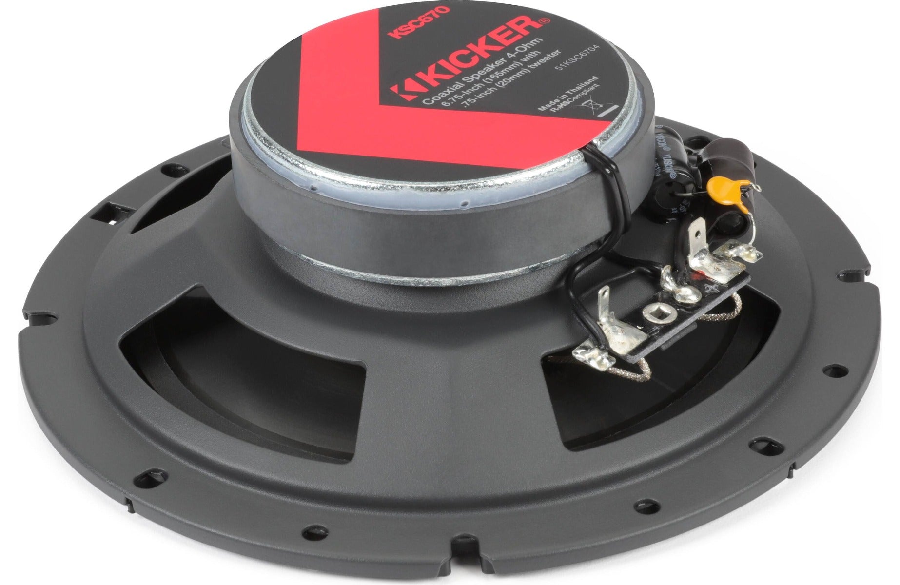 Kicker 51KSC6704 KS-Series 6-3/4"  2-way car speakers KSC6704