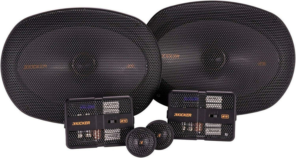Kicker 51KSS6904 - 6x9" 2 Way KS-Series Component Speaker System KSS6904