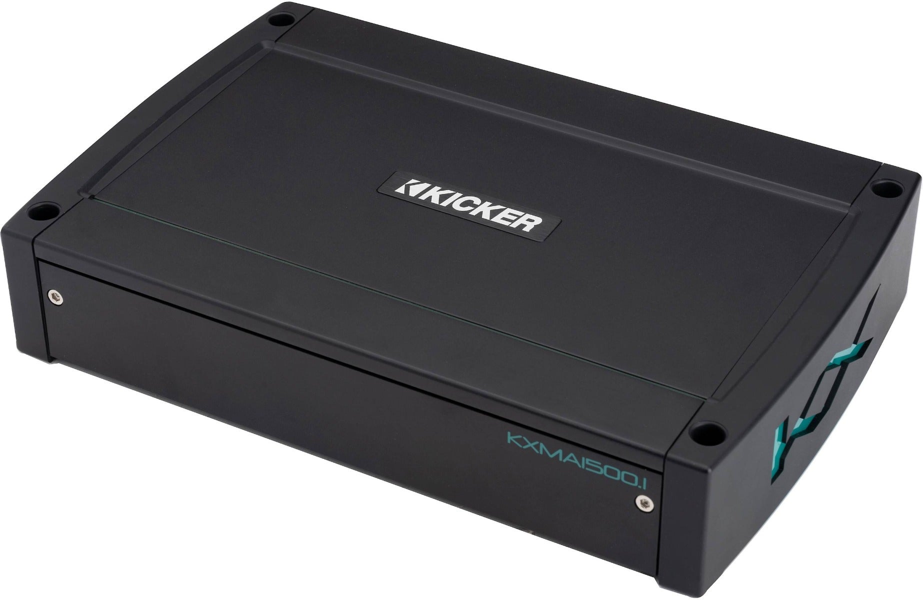 Kicker 51KXMA1500.1 1500W RMS KM Series 2-ohm Stable 1 Channel Class-D Marine Amplifier