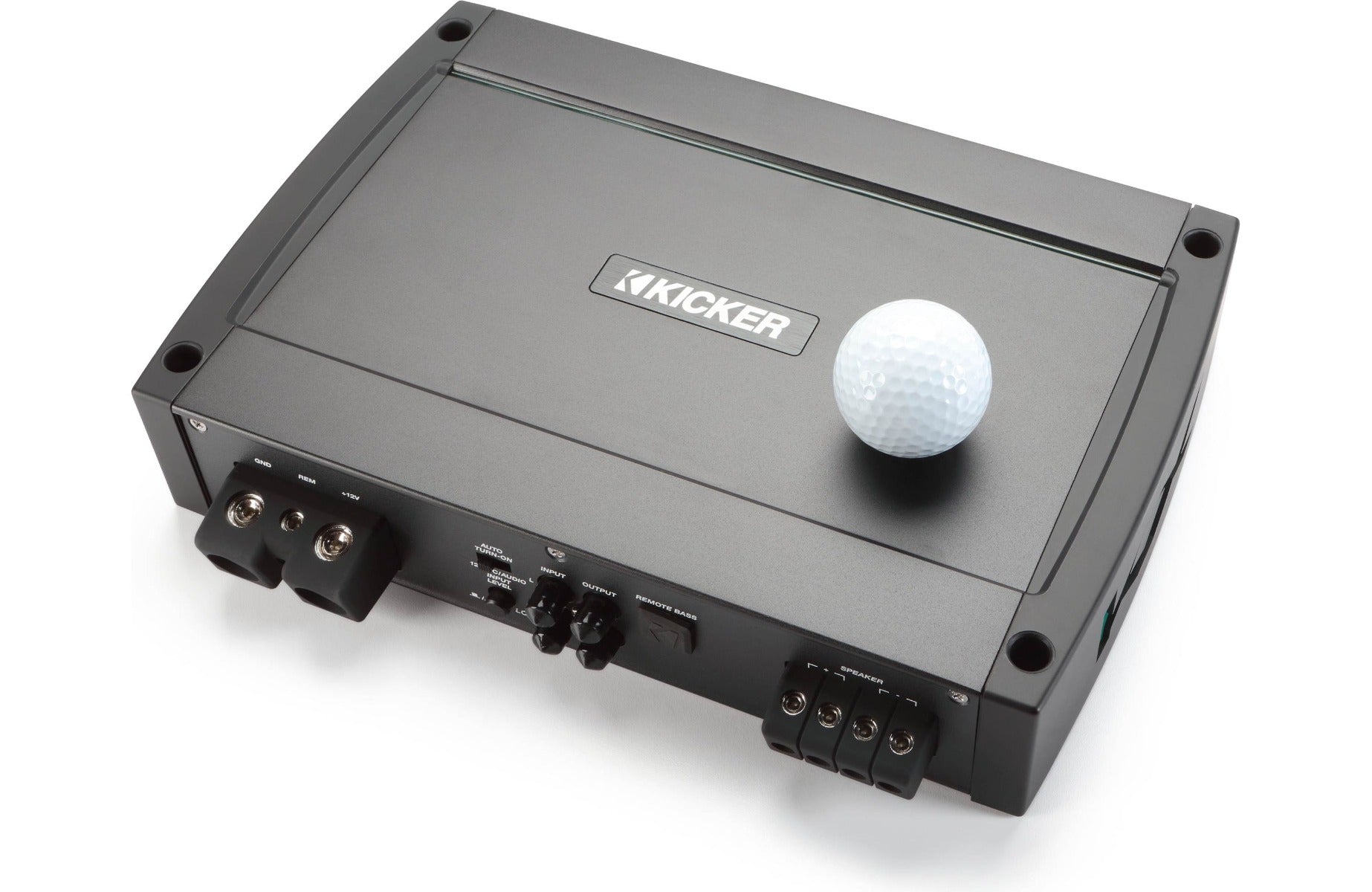 Kicker 51KXMA1500.1 1500W RMS KM Series 2-ohm Stable 1 Channel Class-D Marine Amplifier