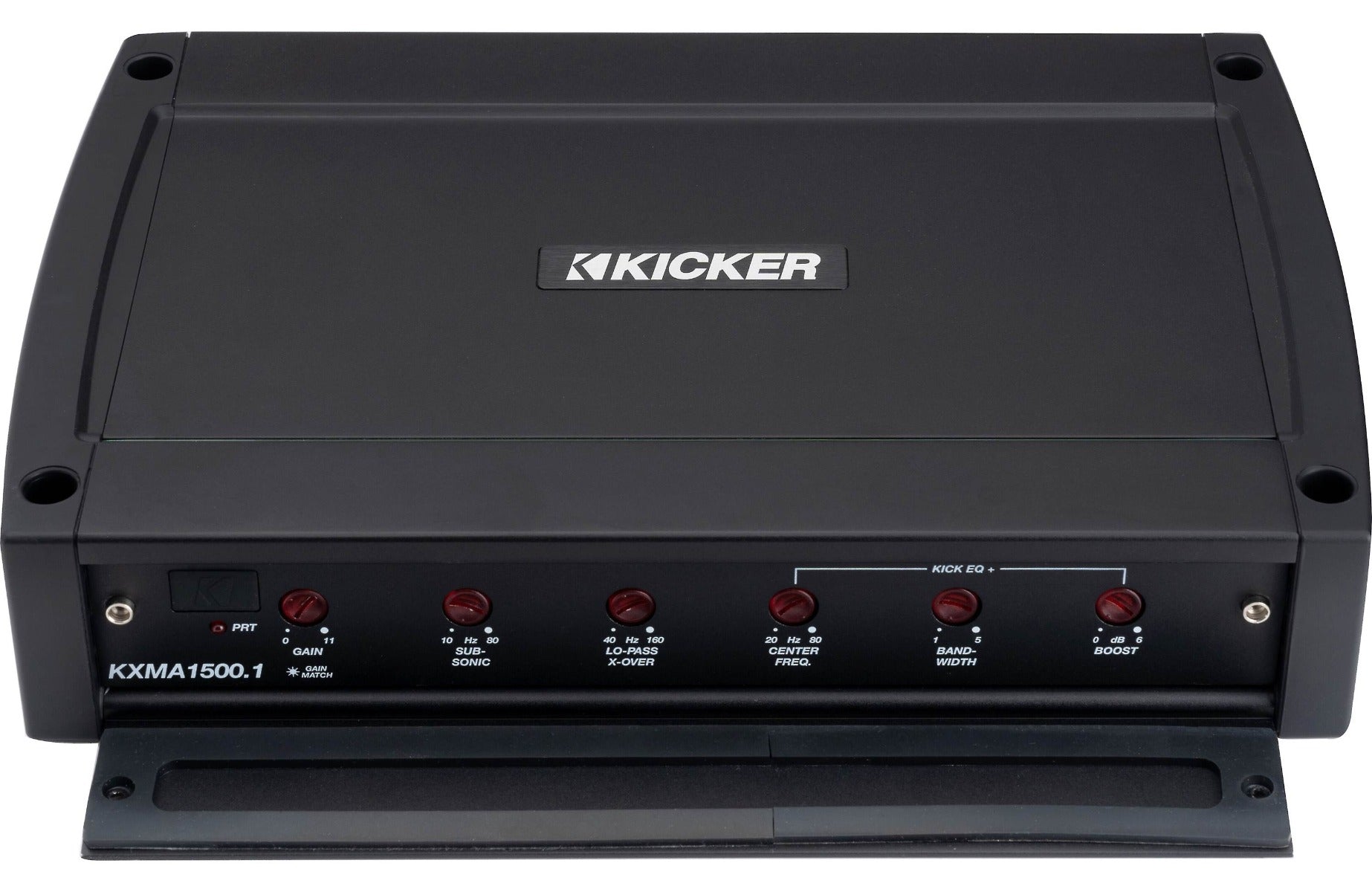 Kicker 51KXMA1500.1 1500W RMS KM Series 2-ohm Stable 1 Channel Class-D Marine Amplifier