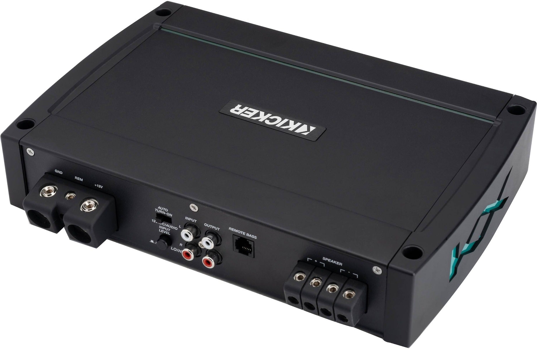Kicker 51KXMA1500.1 1500W RMS KM Series 2-ohm Stable 1 Channel Class-D Marine Amplifier