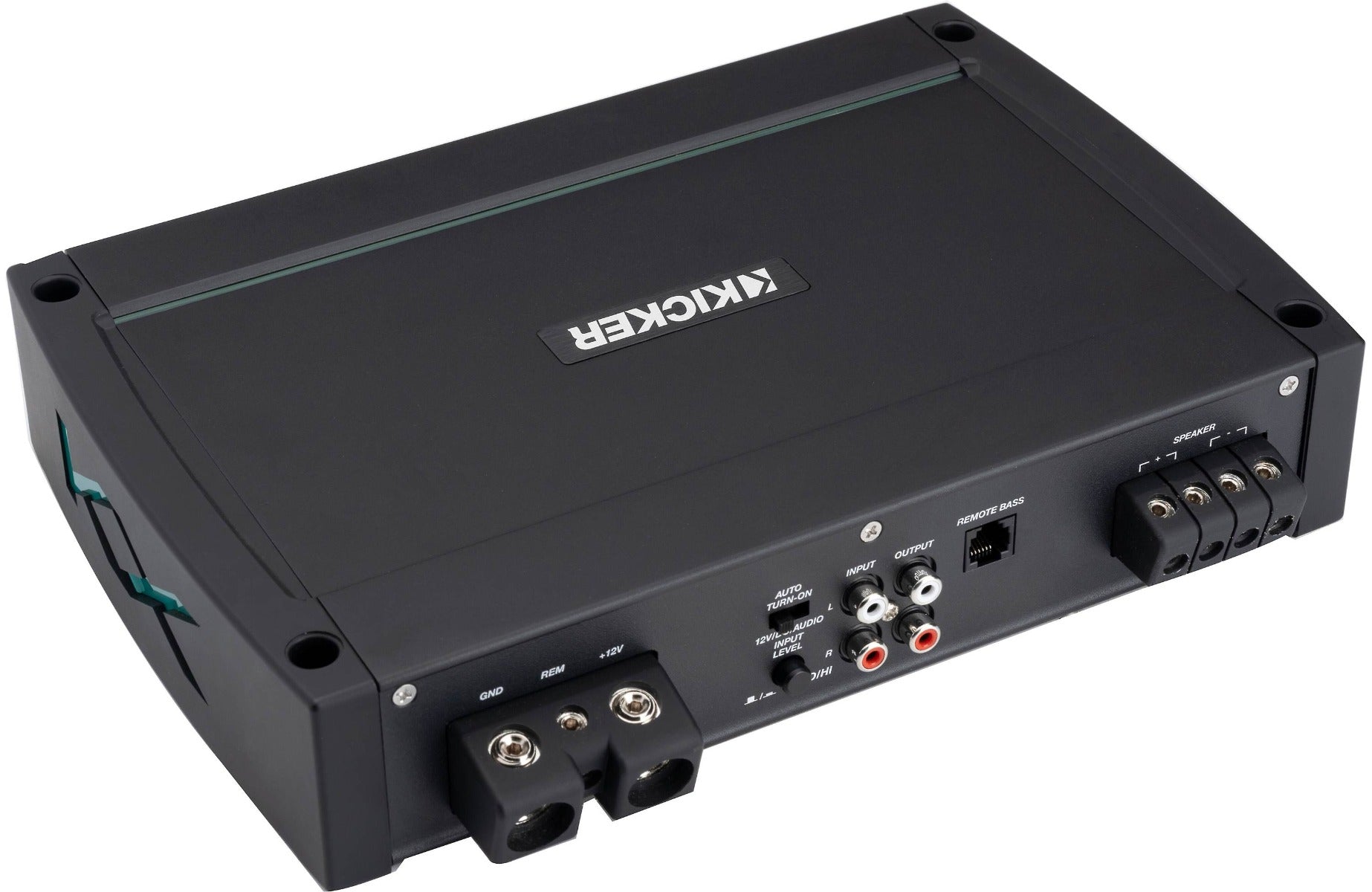 Kicker 51KXMA1500.1 1500W RMS KM Series 2-ohm Stable 1 Channel Class-D Marine Amplifier