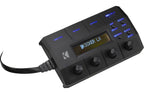 Kicker LX1200.5 1500W Peak (1200W RMS) Class D LX Series 5-Channel Full Range Car Amplifier (with Bass Remote and Control Center)