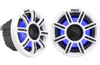 Kicker 51MSC68 8 inch 200mm 2-way Marine Speakers with RGBW LED Lighting