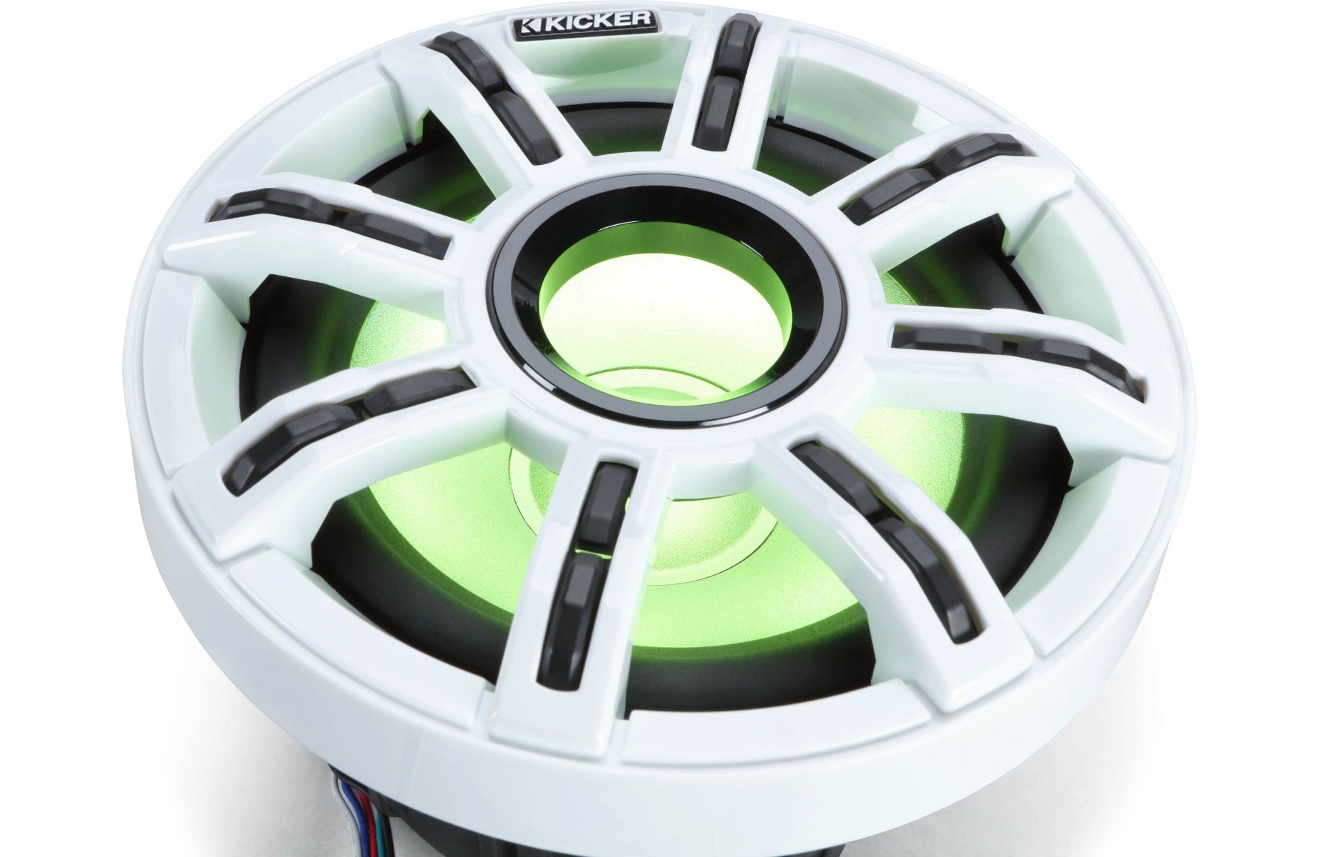 Kicker 51MSS65 6.5" Marine Component Speakers with RGBW LED Lighting