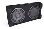 Kicker 51PTRTP12 1000W Single Loaded 12" Sealed Down-firing Shallow Amplified Subwoofer Enclosure