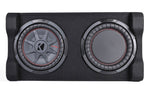 Kicker 51PTRTP12 1000W Single Loaded 12" Sealed Down-firing Shallow Amplified Subwoofer Enclosure
