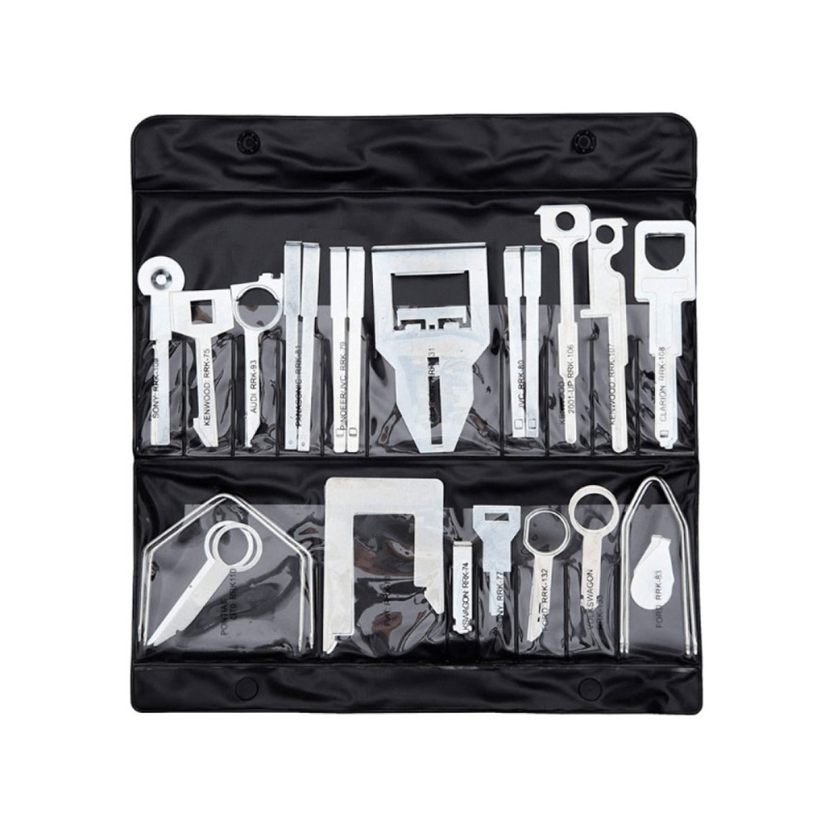 38 Piece (19 Pair) car audio radio stereo release key/ disassembly set 52-030