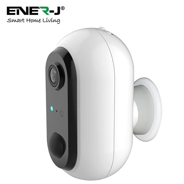 ENER-J SHA5319 Smart Wireless 1080P Battery Camera With 2 Pcs 18650 Battery