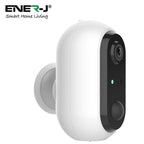 ENER-J SHA5319 Smart Wireless 1080P Battery Camera With 2 Pcs 18650 Battery