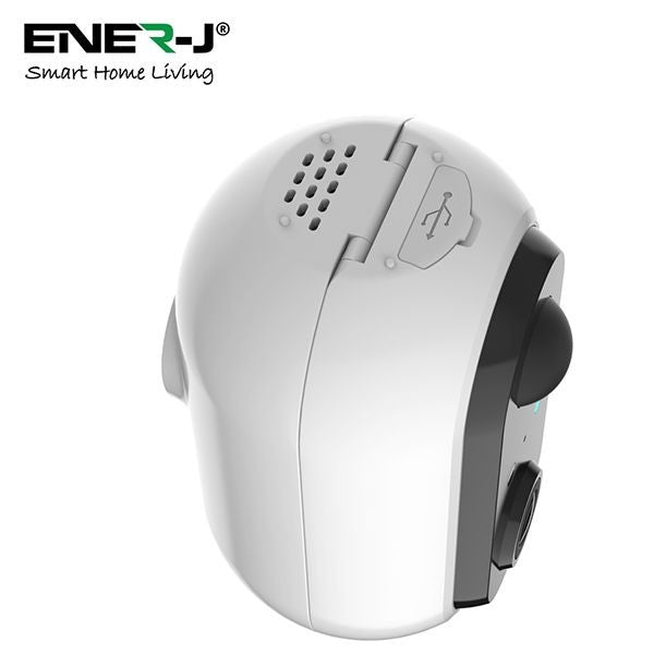 ENER-J SHA5319 Smart Wireless 1080P Battery Camera With 2 Pcs 18650 Battery