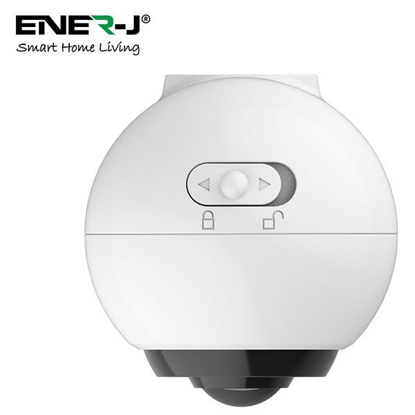 ENER-J SHA5319 Smart Wireless 1080P Battery Camera With 2 Pcs 18650 Battery
