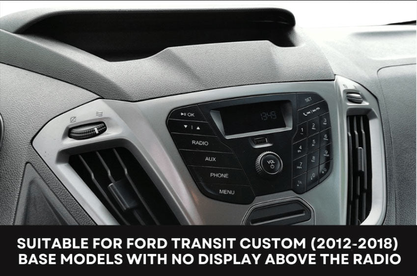 Ford Transit Custom (12-18) Double DIN car stereo fitting kit (WITHOUT DISPLAY/ BASE MODEL) FK-9261/1