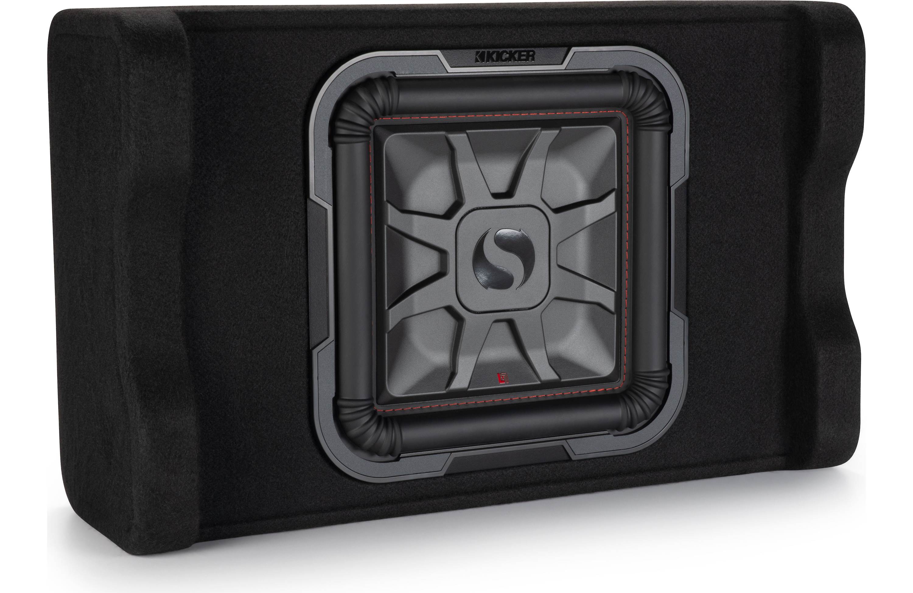 Kicker 53PL7TDF10 10 Inch Sub Active Down Firing Subwoofer Enclosure 500w RMS