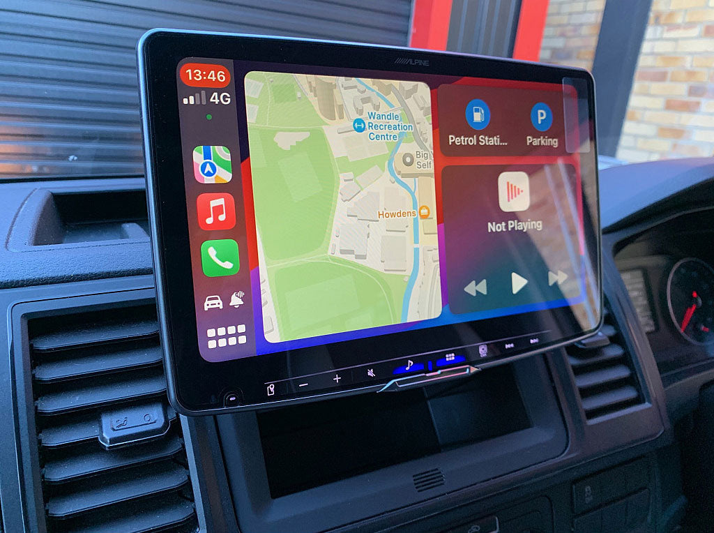 Alpine iLX-F115D-T6 Halo 11 Floating 11" Sat Nav Apple CarPlay Android Auto Bluetooth DAB VW Transporter T6 (2015-2019)