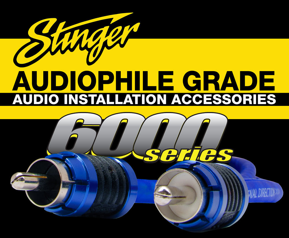 Stinger SK6281 - 8 Gauge Power Car Amplifier Installation Kit