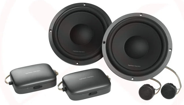 Harmon Kardon FLOW 600CF 6.5" (165mm) 2-Way Car Component Speakers 720W