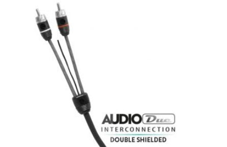 Phonocar 6025 Audio DUE Double Shielded 5m RCA Cable + Remote Cable