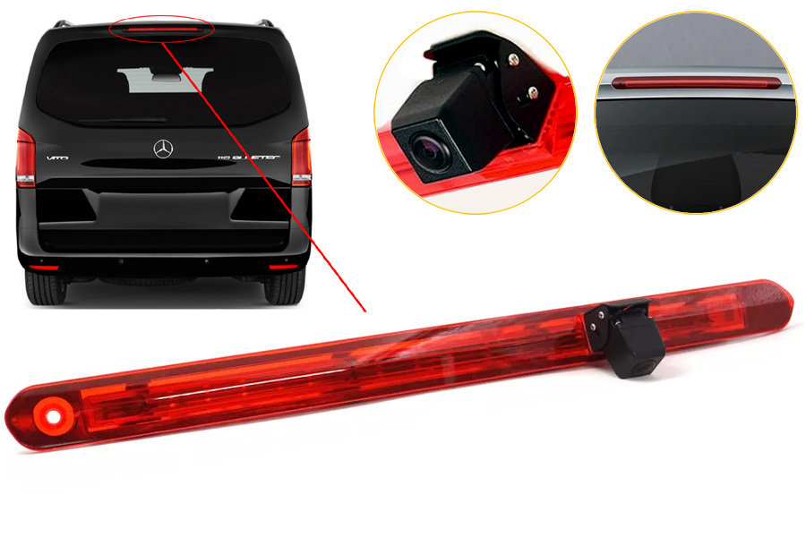 Mercedes Vito 2016 Onwards high level brake light camera (TAIL LIFT DOOR) CVC-MBZ-02