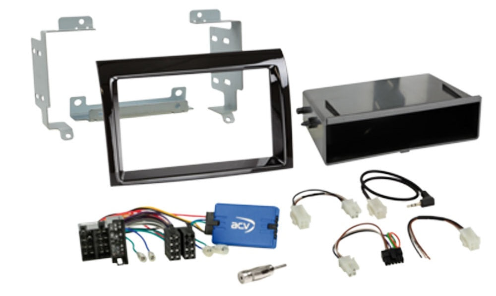 Citroen, Fiat, Vauxhall, Peugeot Compartment / LFB Double Din Fascia Fitting Kit ACV 611094-29-2