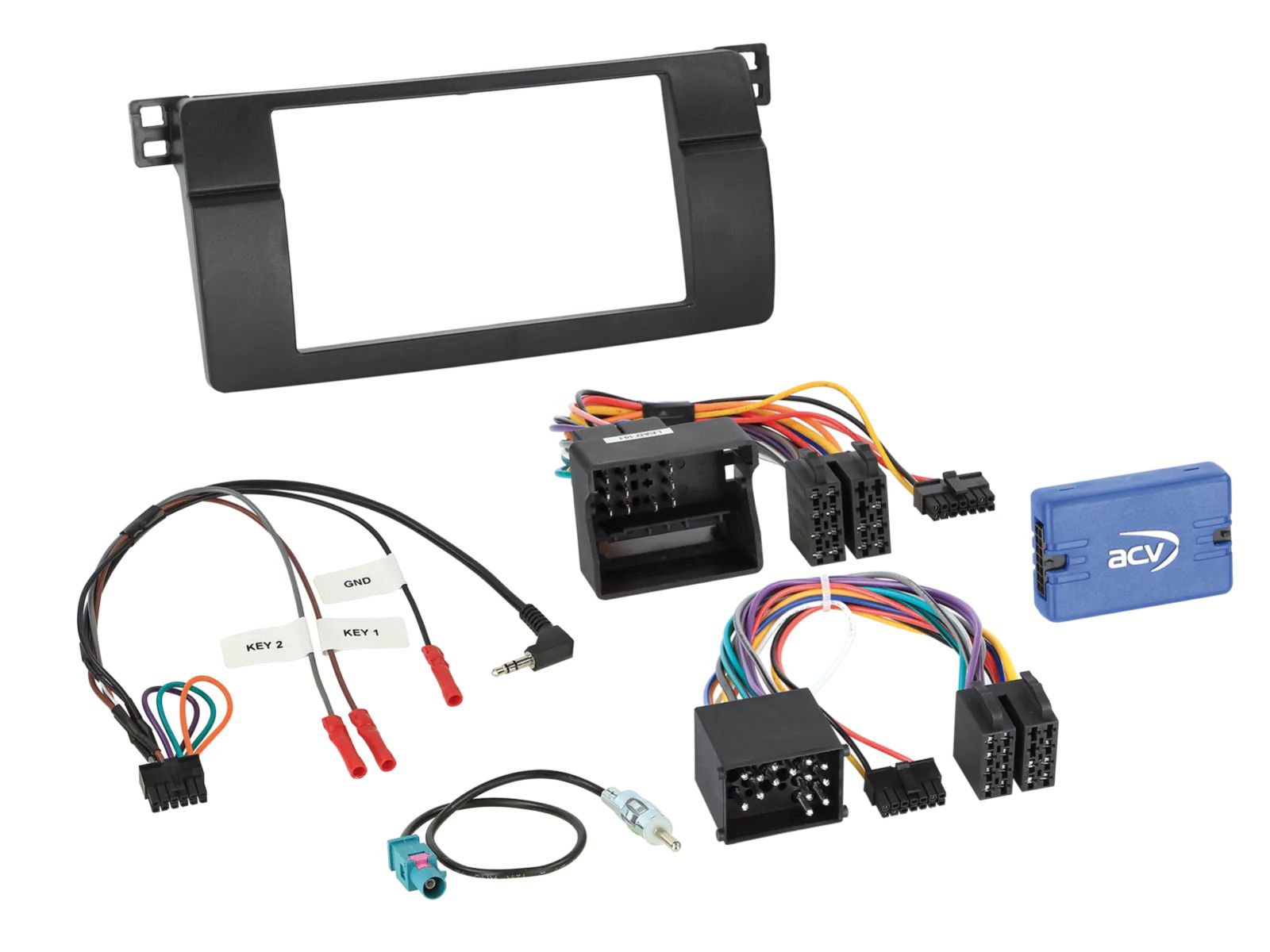 BMW 3 Series E46 1999 - 2005 Double Din Stereo Fitting Installation Kit 621023-16-1