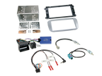 Ford Focus, Mondeo 2007-2014 Silver Double Din Car Stereo Fascia Fitting Kit ACV 621114-19-2 CTKFD67