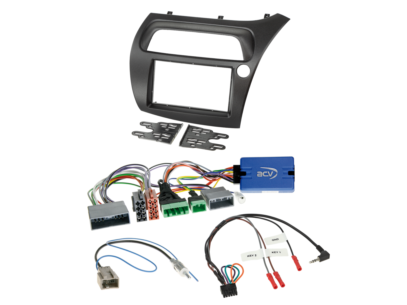 Honda Civic 2006 Onwards Double Din Stereo Fitting Installation Kit 621130-20-2