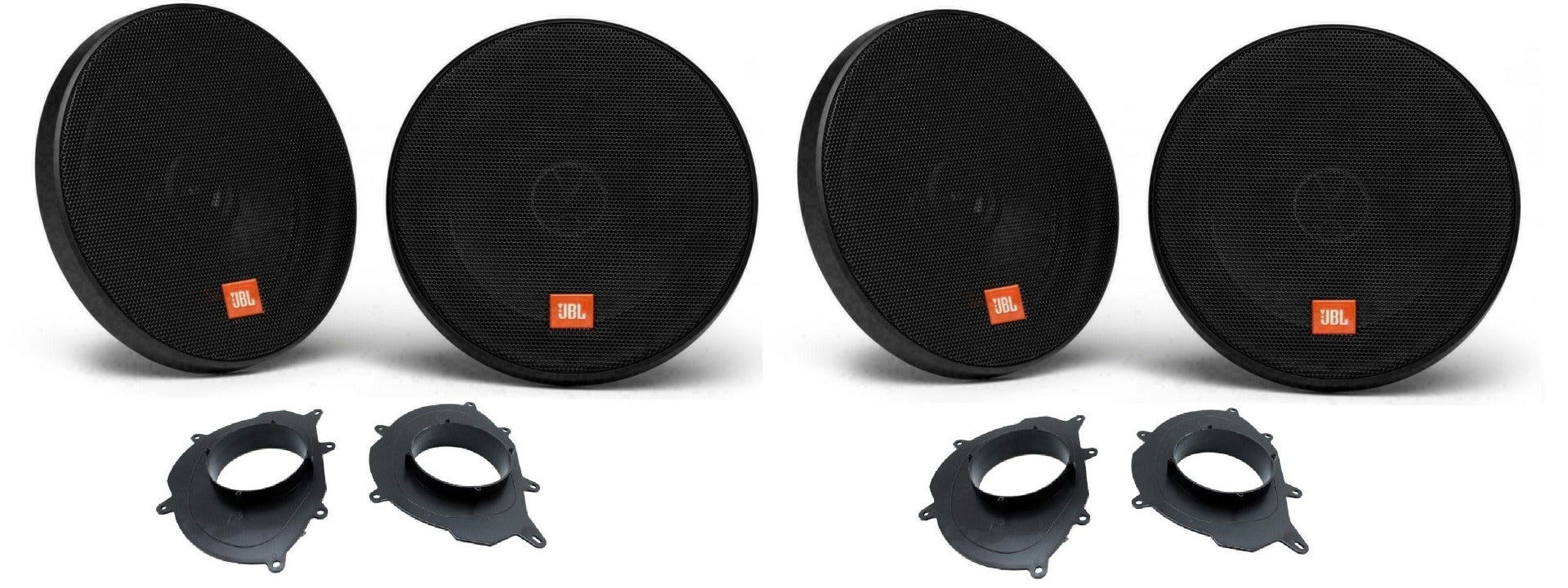 Renault Megane mk4 2017 onward with 2 x JBL Stage2 624 - 6.5"  240 Watt  2-way Speakers