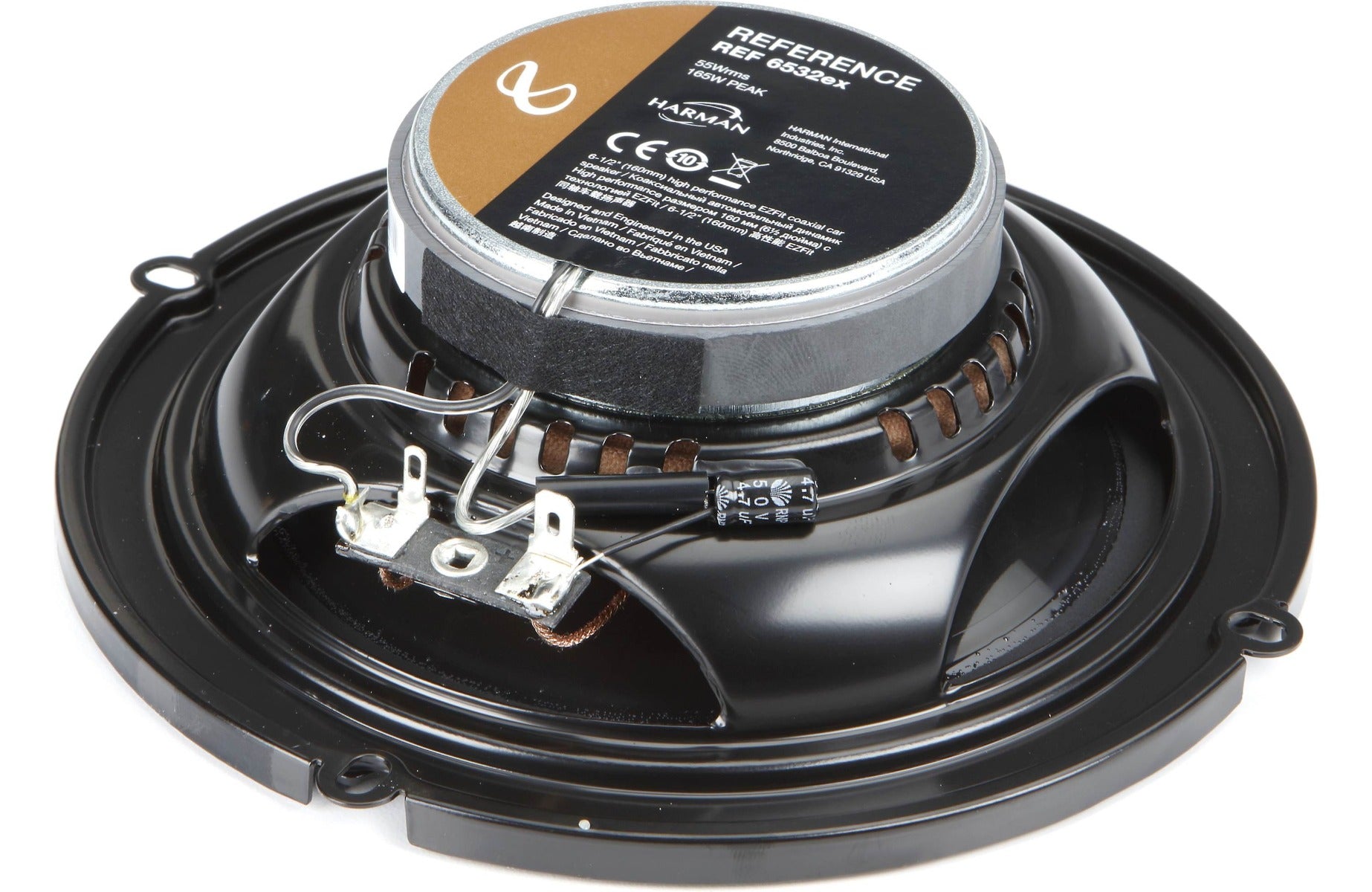 Infinity Reference 6532ex 6.5" 160mm 2-Way 165w Coaxial Shallow-Mount Car Speakers