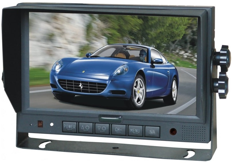 Monitor 7 inch screen Dash mount monitor, sunshade included D-MON-01101
