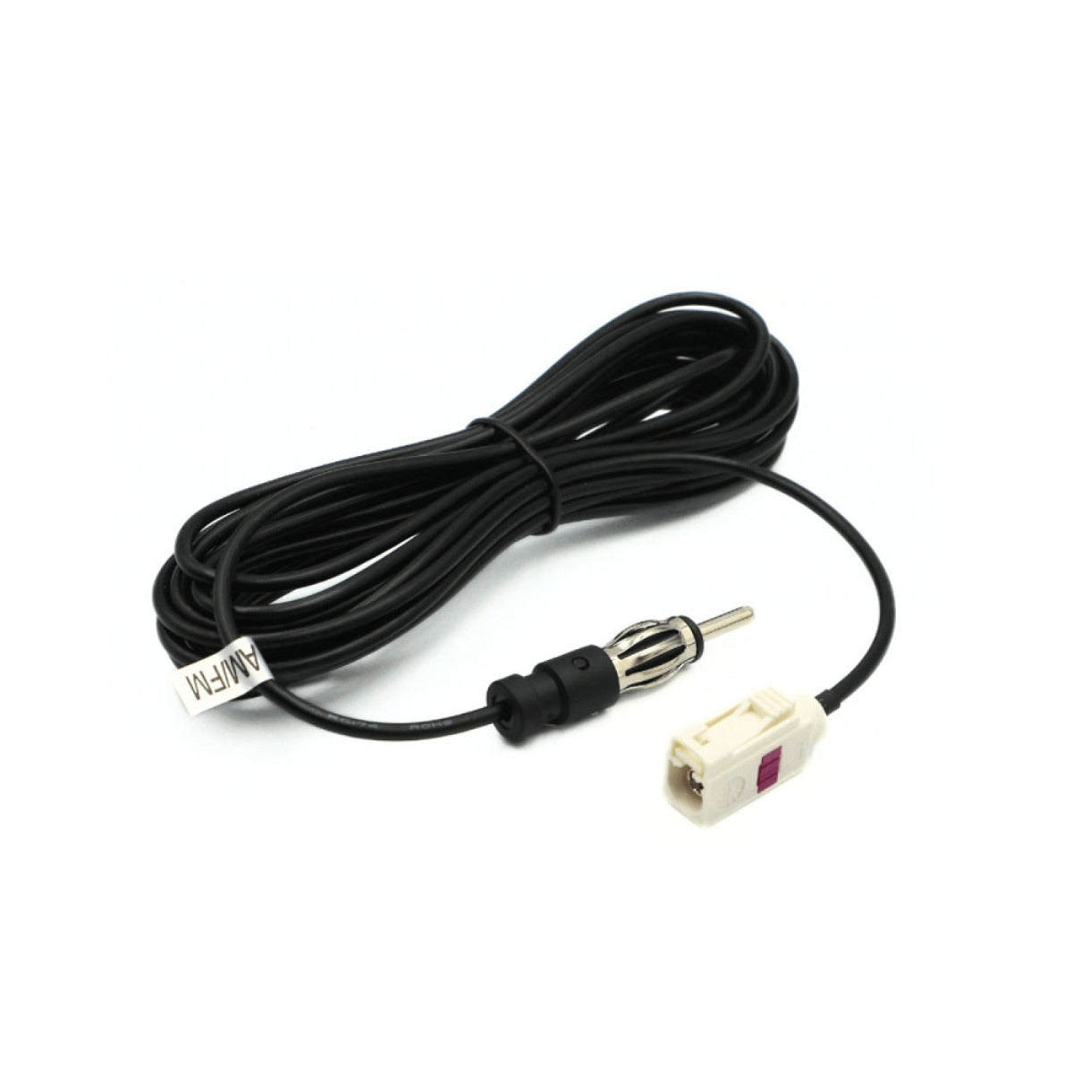 Universal DAB+ / FM and AM Vehicle Roof Mount Shark Fin Aerial with 5m Cable Set InCarTec 70-931