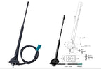 AM/ FM/ DAB/ DAB+ passive high performance combiflex adjustable roof mount antenna aerial 70-952