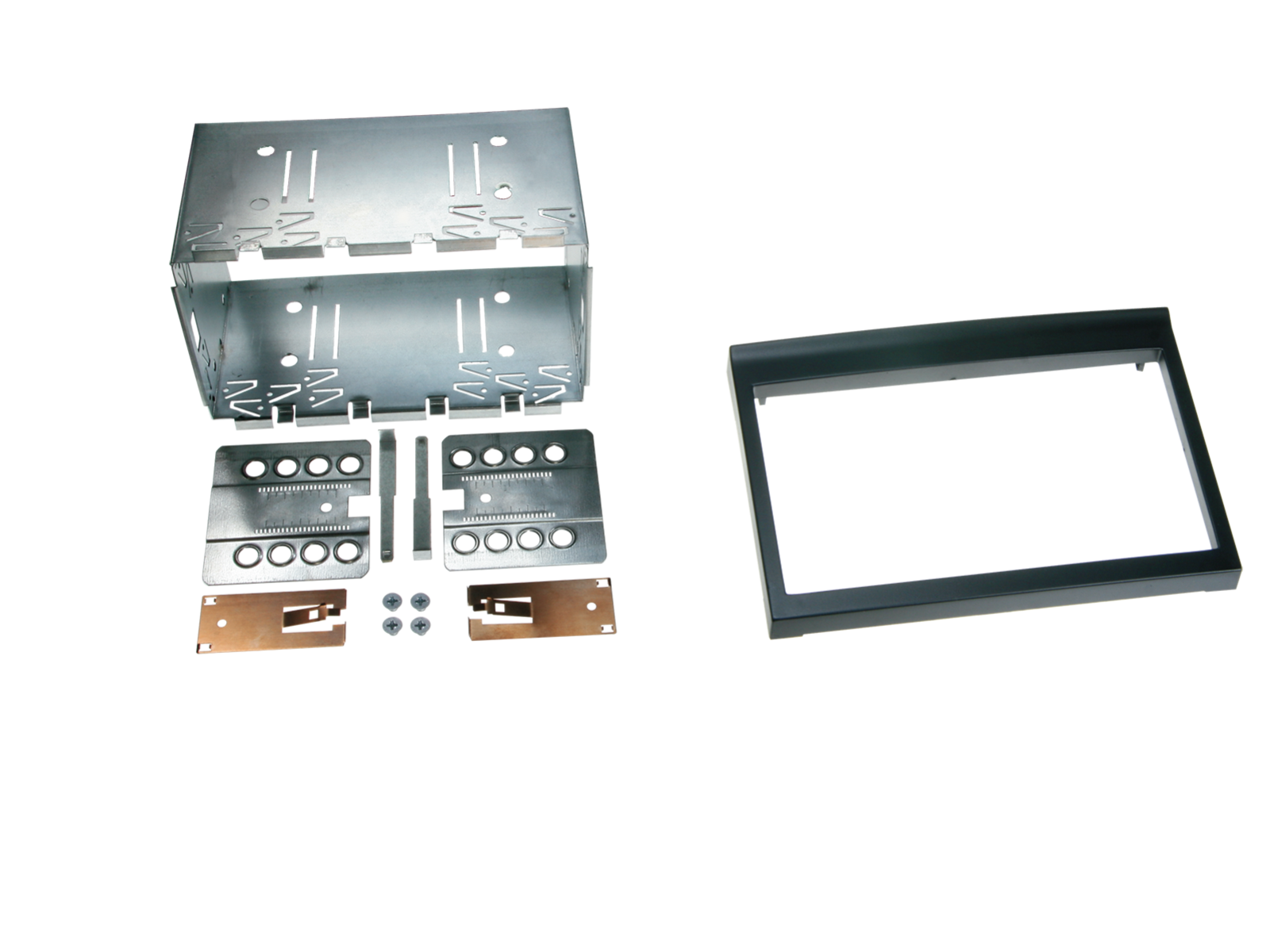 Porsche 986/996 (with or without cupholders) Double DIN car audio fascia adapter CAGE FIT 50-858